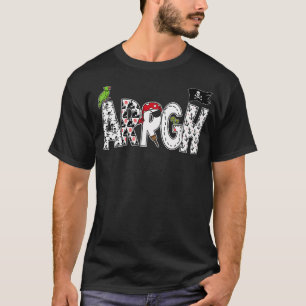Camiseta Divertido Arrgh Pirate Style Pirata disfraz Argh P