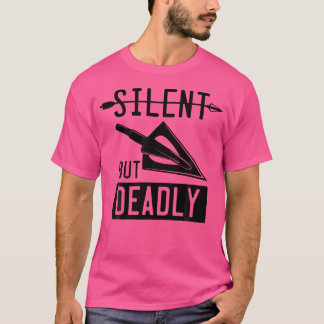 Camiseta Divertido Arrowhead en Silencio Pero Mortal
