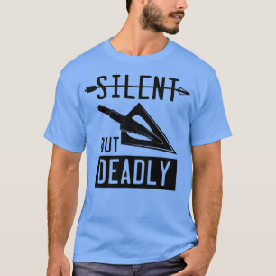 Camiseta Divertido Arrowhead en Silencio Pero Mortal