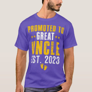 Camiseta Divertido ascendido al Gran Tío Est 2023 Pronto Se