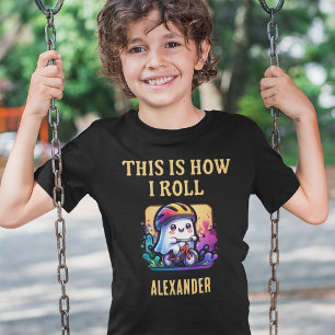 Camiseta Divertido Así es como hago ciclismo personalizado