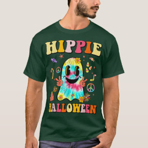 Camiseta Divertido atuendo de Halloween con hippie de tieDy