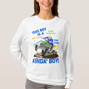 Camiseta Divertido ATV Offroad Quad Biking Diciendo a un ch