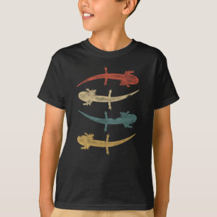 Camiseta Divertido Axolotl Lover 80 Estilo Retro Molesto
