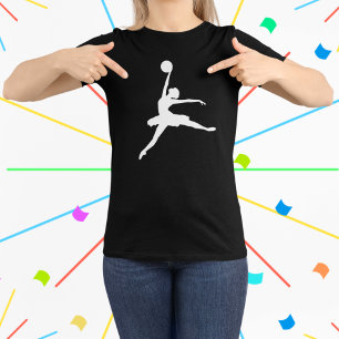 Camiseta Divertido bailarín de aire de ballet