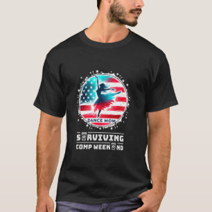 Camiseta Divertido baile de mamá fines de semana café Dance
