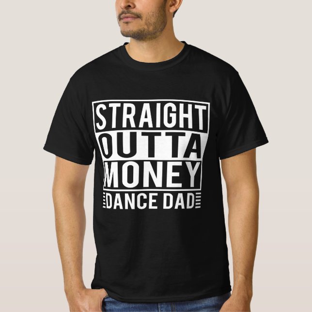 Camiseta Divertido baile papá (Anverso)