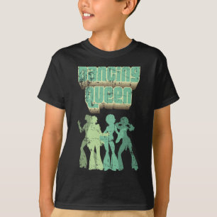 Camiseta Divertido baile reina disco Fiesta retro problemas