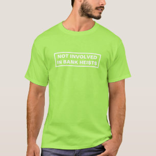 Camiseta Divertido Banco Verde ataca a Fiesta provocador