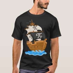 Camiseta Divertido barco con tarifa Pi Feliz Día Pi Math Lo