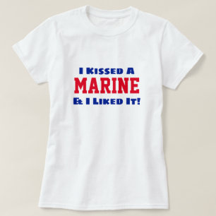 Camiseta Divertido "¡Besé A Un Marino Y Me Gustó!" Camis