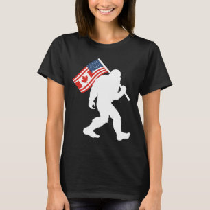 Camiseta Divertido Bigfoot Canadá El estado 51 Trump Canadá