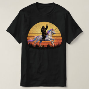 Camiseta ¡Divertido Bigfoot / Sasquatch y Unicornio Leyenda