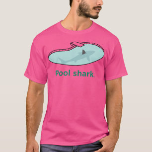 Camiseta Divertido Billiards Pool Shark