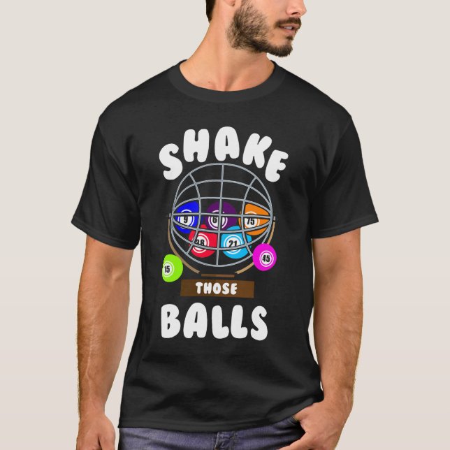 Camiseta Divertido Bingo Gambling Chiste Bingo (Anverso)
