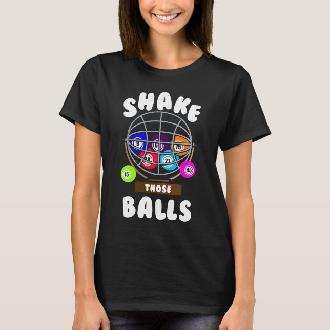 Camiseta Divertido Bingo Gambling Chiste Bingo (Anverso)