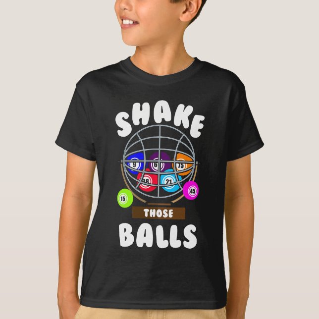 Camiseta Divertido Bingo Gambling Chiste Bingo (Anverso)