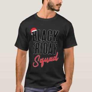 Camiseta Divertido Black Friday Squad coincidiendo con vaca