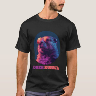 Camiseta Divertido Bober Bobr Bóbr Castor Kurwa Meme Divert