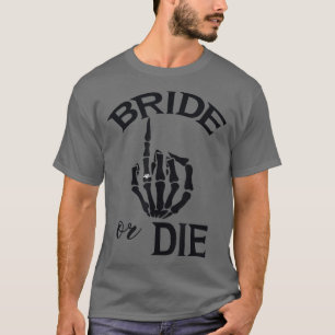 Camiseta Divertido Boda de la mano de la novia involucrada 