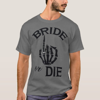 Camiseta Divertido Boda de la mano de la novia involucrada 