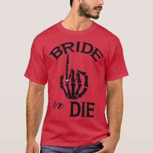 Camiseta Divertido Boda de la mano de la novia involucrada 