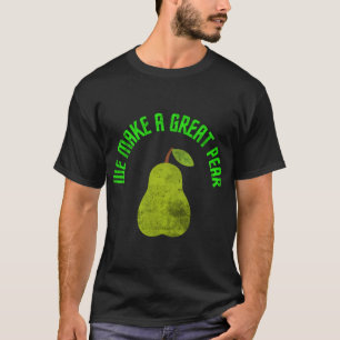 Camiseta Divertido bollo de fruta Hacemos un gran perrito t