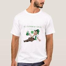 Divertido borracho irlandés | Que tengan un San Pa