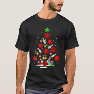 Camiseta Divertido Bowny Tree navideño ilumina regalos de N