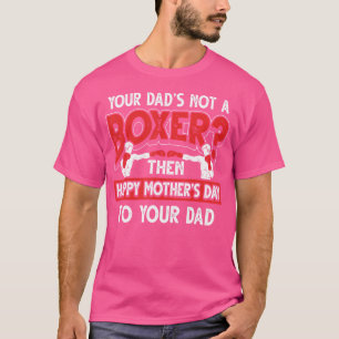 Camiseta Divertido Boxer Dad