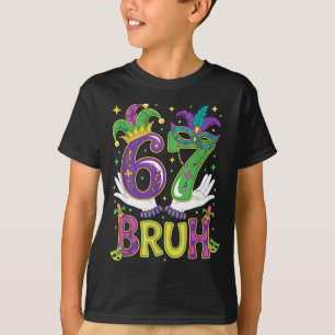 Camiseta Divertido Bruh 67 Seis Siete Meme