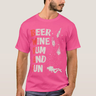 Camiseta Divertido buceo Buceo Budy Check Bwarf
