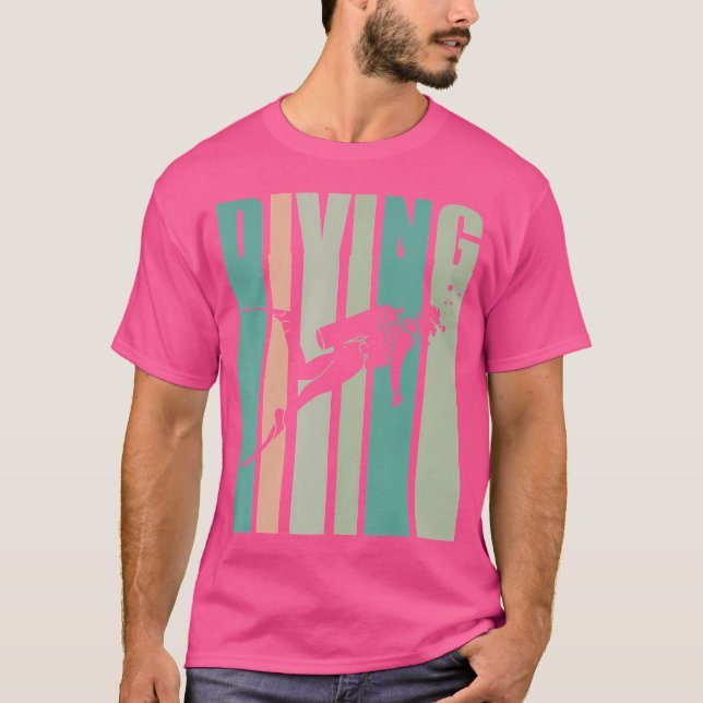 Camiseta Divertido buceo como buceo (Anverso)