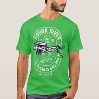 Camiseta Divertido Buceo De Scuba Regalo Humorístico Para B
