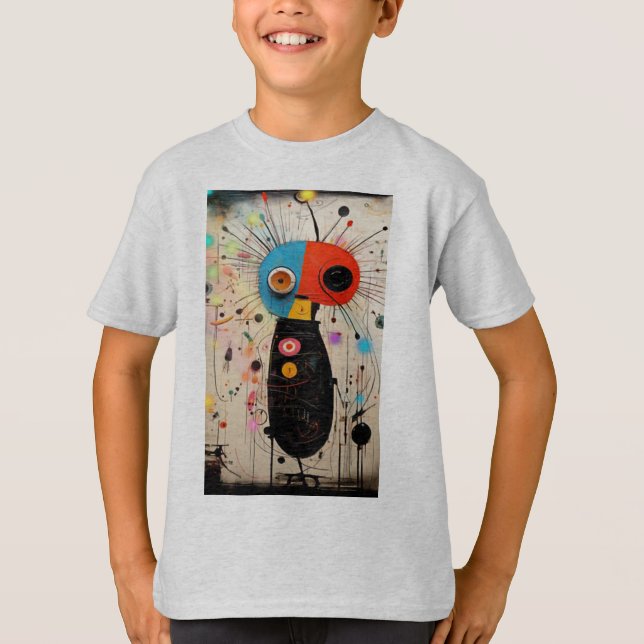 Camiseta Divertido Bug Tee para niños (Anverso)