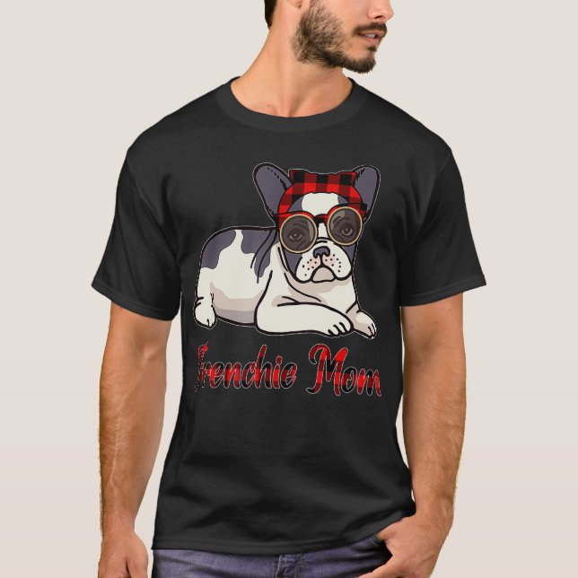 Camiseta Divertido Bulldog francés Perro Lover Xmas Regalo  (Anverso)