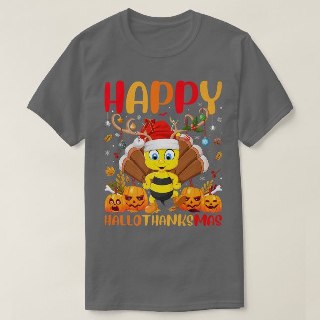 Camiseta Divertido Bumble Bee Lover Feliz Bumble Bee HelloG (Diseño del anverso)
