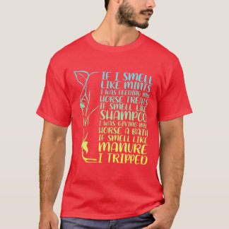 Camiseta Divertido caballo Lover Horseback Equestage Dressa