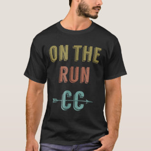 Camiseta Divertido Camisas Cruzadas De País Que Corren Con
