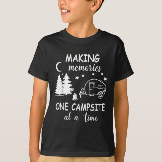 Camiseta Divertido Camping Creando Recuerdos Un Camping A L