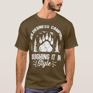 Camiseta Divertido Camping Senderismo Lover Present Camping