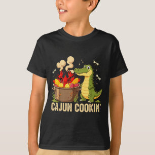 Camiseta Divertido cangrejo de río caimán de Louisiana hirv