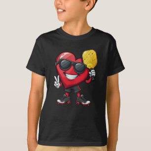 Camiseta Divertido canto de bola de popa de gafas de sol de