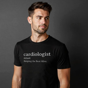 Camiseta Divertido cardiólogo mantener vivo el ritmo