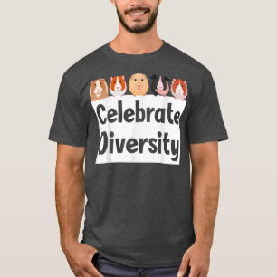 Camiseta Divertido célebre por la diversidad del propietari