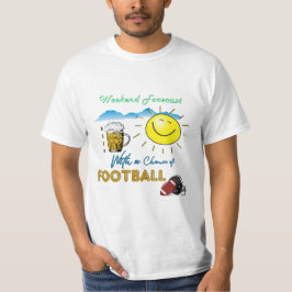 Camiseta ¡DIVERTIDO! Cerveza y fútbol - Predicción de fin d