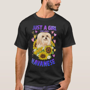 Camiseta Divertido Chica caribeño hayano amante de los perr
