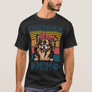 Camiseta Divertido chichihua Perro Mamá para los amigos de 