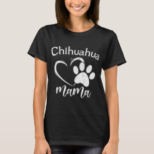 Camiseta Divertido Chihuahua Mama Pet Lover Apparthong Perr