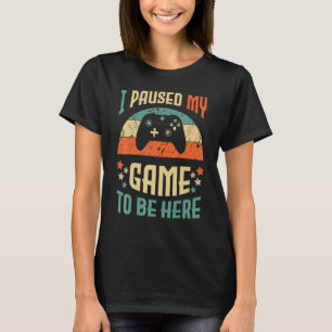 Camiseta Divertido Chiste de humor para videojugadores He P